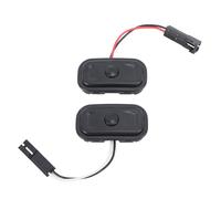 KIMISS 2 Uds Interruptor de Control de Radio del Volante Ajuste Izquierdo Derecho para 56046098AB 56046098AA Reemplazo Directo