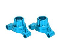 KIMISS 2 Uds Taza, RC Tazas De Dirección Traseras De Aleación De Aluminio Piezas De Mejora Accesorios a Escala y Carrocerías De Vehículos De Dirección Trasera Aleación Aluminio para TT02 1 10 Coche