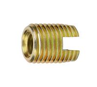 KIMISS 20 Piezas Accesorios de Inserción de Rosca Autorroscante de Acero Al Carbono 302 Inserto de Reparación de Rosca de Alto Rendimiento (#5)