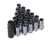 KIMISS 20 tue s de rueda M12x1.25 para, accesorios universales de coche, kit de 20 piezas, metal resistente, tue s de llanta de repuesto