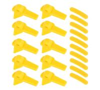 KIMISS 20 unidades de protector para ruedas, para montaje y desmontaje de neumáticos, cabezal de rción pato, compatible con máquinas cambiadoras, evita daños en llantas