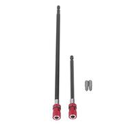 KIMISS 2pCs Juego de Extensión de Broca de Destornillador PH2 2pCs - Extensiones de 1/4 Hexadecimas de 150 Mm y 300 Mm 1/4 Hex con Conexión Estable para Perforación y Tornillo