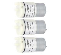 KIMISS 3 Piezas DC 6 V, Bomba de Micro Diafragma Mini Bombas de Motor de Aire de Agua de Vacío Tipo Eléctrico para Bombeo de Peceras 3 L Min W Tanques Ultra Silenciosos Acuarios