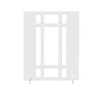 KIMISS 3 Tableros de Luces y Sombras de Arte Hueco, Diseño Reutilizable y Compacto, Material de PVC para Fotografía de Mesa, Colocación Plana, Vista Frontal de 48x38cm (Estilo 2)