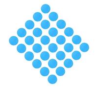 KIMISS 30 Bolas de Espuma EVA - Pelotas de Práctica de Espuma Suave para un Entrenamiento Seguro en Interiores y Exteriores - Ligeras, No Tóxicas, Ideales para la Práctica de Swing (Blue)