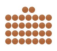 KIMISS 30 Bolas de Espuma EVA - Pelotas de Práctica de Espuma Suave para un Entrenamiento Seguro en Interiores y Exteriores - Ligeras, No Tóxicas, Ideales para la Práctica de Swing (Brown)