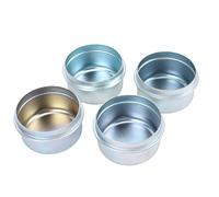 KIMISS 4 Piezas de 1,98 Pulgadas, Tapa Antipolvo para Cojinete de Cubo de Remolque, Taza 539102535, Perno de Cubierta de Grasa para Eje, Tapa Central de Rueda de Metal