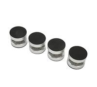 KIMISS 4 Piezas de Resorte para Altavoz, Soportes para Aislamiento, Aleación de Aluminio, Resorte para Altavoz, Pies Amortiguadores para Amplificador HiFi, de Alto Rendimiento