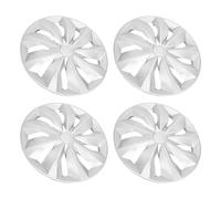 KIMISS 4 Uds Cubiertas de Llanta de Rueda 15 Pulgadas ABS Elegante Tapacubos Ajuste Universal para 208 500 V40 Camión SUV Coche R15