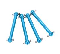 KIMISS 4 Uds RC Eje de Transmisión de Hueso de Perro de Metal para TT02B | Piezas de Mejora Universales Delanteras y Traseras para Coches RC 1/10 (Blue)