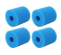 KIMISS 4PCS Tipo H Filtro de Piscina Tipo H Esponja de Filtro de Piscina, Espuma de Filtro de Piscina Tipo H Lavable Reutilizable, Esponja de Filtro de Reemplazo de Piscina, Esponja de