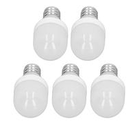 KIMISS 5 uds. Bombillas LED de Alta Eficiencia Bombillas LED Base E12, Luz Suave 1 Bombillas de 5W 75LM para Lámpara de Escritorio, Ventilador de Techo, Lámpara de Pared AC220V,