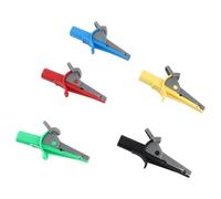 KIMISS 5 Unids/set Batería Clamp/Holder de Prueba Eléctrica 10A 600V-1000V Multicolor Portátil 4mm Banana Jack Abrazadera de Alto Rendimiento