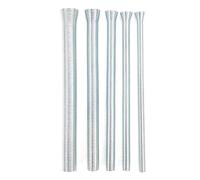 KIMISS 5pcs Kit de Doblador de Tubo de Resorte de Resorte de Cobre Suave, Latón, Aluminio y Tuberías de Acero de Paredes Delgadas - Juego Flexible de Acero de de Primavera