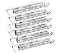 KIMISS 6pcs Tremolo Tension Springs Guitarra Eléctrica, Piezas de Repuesto y Floyd