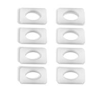 KIMISS 8 pzas. Bujes de riel para automóvil, ABS Material buje de ajuste del asiento para Z3 E36 E37 E38