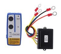 KIMISS a distancia inalámbrico para winch, para camiones ATV SUV, kit con receptor 12V 24V, control remoto inteligente, interruptor manual