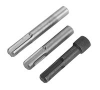 KIMISS A Juego de Adaptadores Hexagonales - Convertidor de Taladro con Casquillo Hexagonal de 3 Piezas de 1/4" para Uso en Taladros de Impacto y Destornilladores - Acero Cromado Duradero