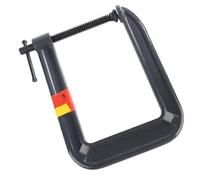 KIMISS Abrazadera C para Carpintería Tipo G de Alta Resistencia, Dispositivo de Sujeción para Carpintería, para Proyectos de y Uso Pesado (Espesor de sujeción 100*profundidad 185 mm)