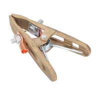 KIMISS Abrazadera de Toma de Tierra para Soldadura de Latón 800A - Clamp/Holder de Agarre en Forma de A Resistente para Soldadura por MIG TIG