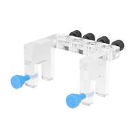 KIMISS Abrazadera para Soporte de Manguera de Agua de Acuario, Soporte de Fijación de Tubo Acrílico para Tubería de 10mm, para un Fácil Mantenimiento del Tanque