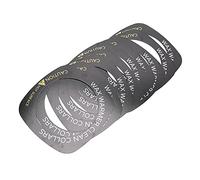 KIMISS Accesorio de Anillo Protector para Cuello Calentador de Cera, 10 Uds., para Depilación, Diseño Cuadrado que Se Adapta a la Mayoría de Calentadores de Cera