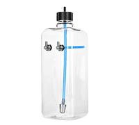 KIMISS Accesorio de Modelo de Control Remoto, Tanque de Combustible Transparente de 410ml para Avión RC de 30-40CC, Diseño a Prueba de Fugas con Tapa CNC Mac D (1000 ml (para Aviones de 85-120 CC))