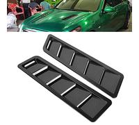 KIMISS Accesorio del Panel de la Rejilla de Entrada de Aire del capó del Automóvil - Embellecedor de la Cubierta de Ventilación de Enfriamiento del Motor ABS para Mejorar la Estética y el (patrón de