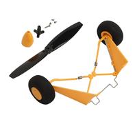 KIMISS Accesorios Premium para Tren de Aterrizaje para XK A160 RC, Hélice de Avión y Tren de Aterrizaje, Piezas Compatibles con Planeador