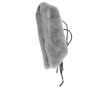 KIMISS Acogedora Manta para Pájaros: Algodón para Protección y Comodidad en Invierno para Loros Grises, Amazonas, Eclectus, Cacatúas y Otros Pájaros Grandes (Gray)