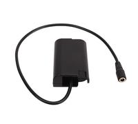 KIMISS Acoplador DMW DCC17, Batería Simulada DMW BLK22 S5, S5K, S5GK, GH5, GH6 - Adaptador de Corriente Tipo C Uso Continuo