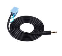 KIMISS Adaptador Bluetooth para Coche para Smart 450, Adaptador de Cable de Audio Auxiliar para Coche con Enchufe de 3,5mm para Conectividad Inalámbrica para Reproducción de Música