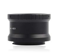 KIMISS Adaptador de Anillo de Telescopio para Cámaras NEX Aleación de Aluminio Premium M48 Montaje de Rosca Compatible con A7 A7S A7R AR7II Modelos Durable Negro 6x4x4cm