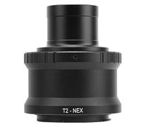 KIMISS Adaptador de Anillo de Tubo con Montura en T para Telescopio Astronómico de 1,25 Pulgadas Compatible con Cámara sin Espejo con Montura E