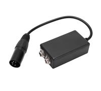 KIMISS Adaptador de Auriculares de Aviación GA Enchufes Duales a XLR Macho de 5 Pines - Cable de Extensión de Auriculares Conveniente para Pilotos