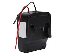 KIMISS Adaptador de Batería de Litio de 18 V, Soporte de Fuente de Alimentación con Conector de Cables para Conexión y Estabilidad de la Batería