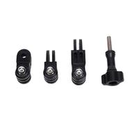 KIMISS Adaptador de Brazo Pivotante de Montaje de Brazo de Extensión Universal Adaptador Convertidor de Junta Extensión Ajustable de 35 Mm y 50 Mm con Tornillos de Acero Inoxidable para