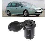 KIMISS Adaptador de Cable USB o AUX IN para 307 407 308 408 508 3008 - Adaptador Estéreo Plug & Play con Conector de 4 Pines