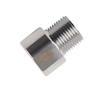 KIMISS Adaptador de CO2 para Acuarios y peceras: Convertidor de Cilindro W21.8 a G5/8, Construcción Metálica Duradera (G5/8 a W21.8)