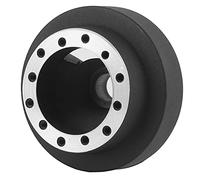 KIMISS Adaptador de cubo de volante, Kit de adaptador de cubo de volante de base de reajuste de volante de coche apto para E46 MOMO NRG XH-6196-E46