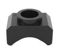 KIMISS Adaptador de Eje de Gato Sillín de Elevación - Adaptador de Gato Hidráulico de Aluminio Billet Portátil para Gatos de Botella y Piso; Se Adapta a Ejes de hasta 3" de Diámetro (Black)