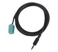 KIMISS Adaptador de Entrada Estéreo AUX de 3,5 Mm para //Espace//Laguna/Scenic/ 2005-2011 - Cable de Audio para Automóvil