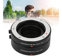 KIMISS Adaptador de Lente Macro para Cámara con Montura NX - Anillo Adaptador de Tubo de Extensión de Enfoque Automático NX1 de 10 Mm + 16 Mm - Tubo Macro de Enfoque Automático