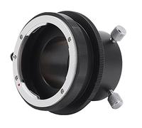 KIMISS Adaptador de Lente Macro para F de Monte a 1.25 Pulgadas Telescopio de Ocular - Cámara de Aleación de Aluminio Al Adaptador del Telescopio