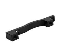 KIMISS Adaptador de Montaje En Poste de 160 A 203,Adaptador de 203,AleacióN de Aluminio,Adaptador de Pinza de Freno de de Bicicleta A F203 para Bicicleta de MontañA (Negro) (Pilar A F203 Negro)