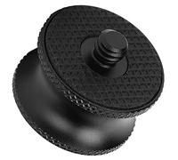 KIMISS Adaptador de Montaje para Trípode de Cámara - Monopié y Cabezal Esférico con Tornillo Macho de 1/4" Hembra a 3/8" - Aleación de Aluminio Duradera (3/8 a 1/4)