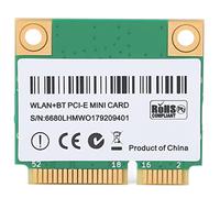 KIMISS Adaptador de Red Inalámbrico Band 2.4G/5G 2974M WiFi6 MU MIMO con PCIE para Portátiles