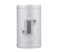 KIMISS Base adaptadora para Sensor MAF 76mm, Montaje de medidor de Aire, Compatible con turbos, Material Resistente