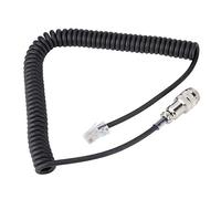 KIMISS Adaptador de Teléfono Modular de 8 Pines a RJ-45 para FT-450D, FT-897D, FT-991, FT-891-Cable del Convertidor de Teléfono para una Compatibilidad O Mejorada
