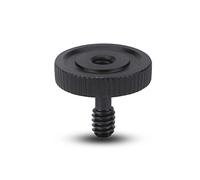 KIMISS Adaptador de Tornillo 1/4-20 UNC para Trípode y Soporte de Flash Doble - Juego de Conversión de Metal Resistente de 10 Piezas